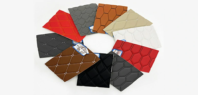 Why is the use of quilted leather becoming increasingly popular?