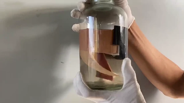 Hydrolysis resistance test for synthetic leather