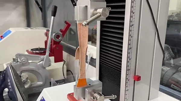 synthetic leather tensile test equipment