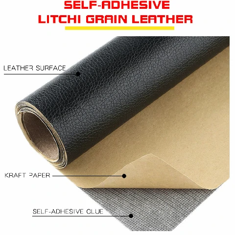 self adhesive leather for gift case