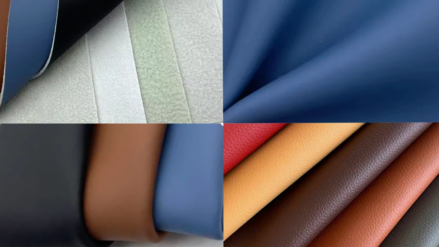 PVC leather surface display