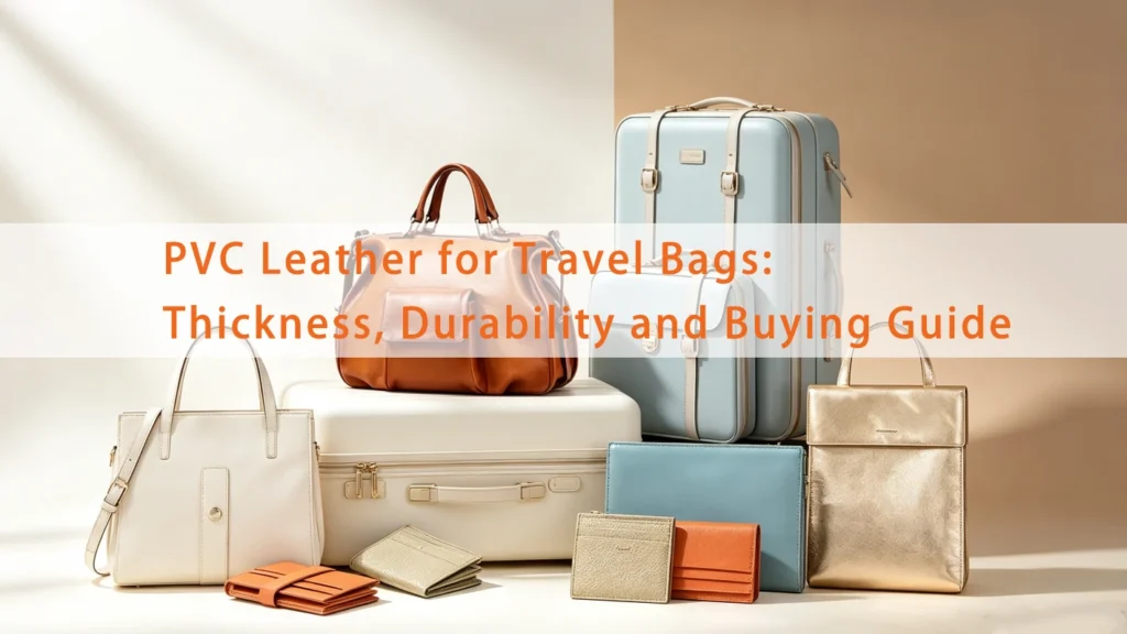 PVC Leather for Travel Bags: Thickness, Durability and Buying Guide