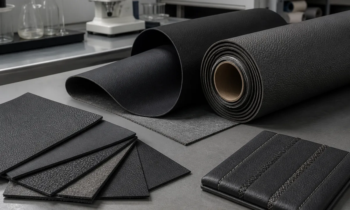 Microfiber Leather specification samples for automotive interiors