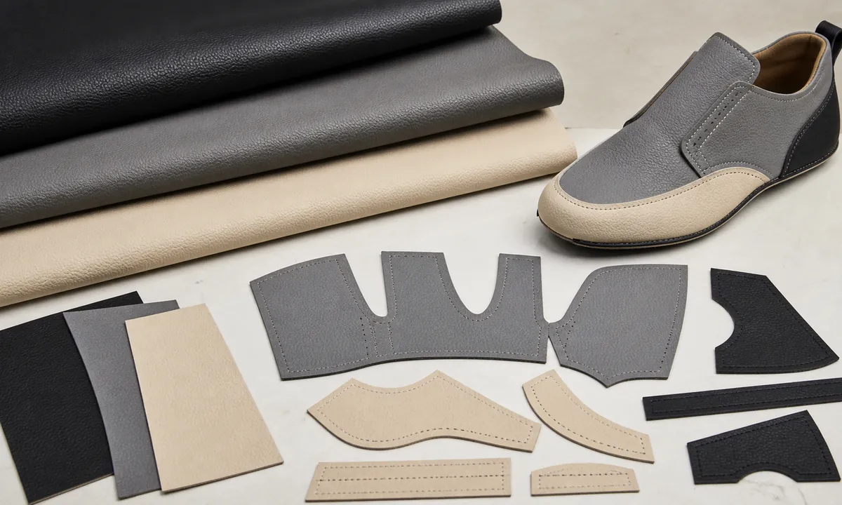 Microfiber Leather samples for shoes, bags and accessories