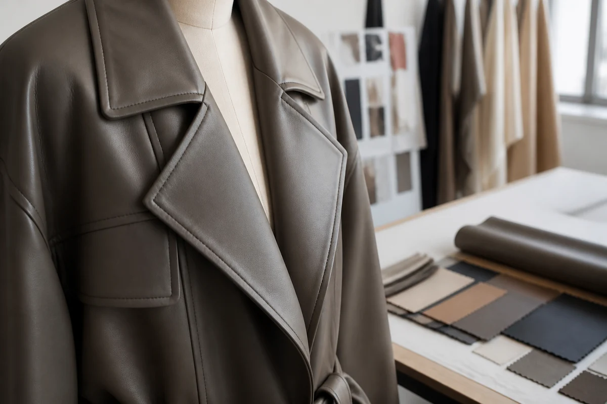 PU leather for clothing and apparel