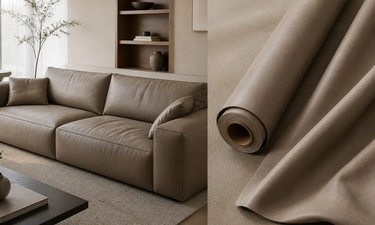 PU Leather for furniture upholstery