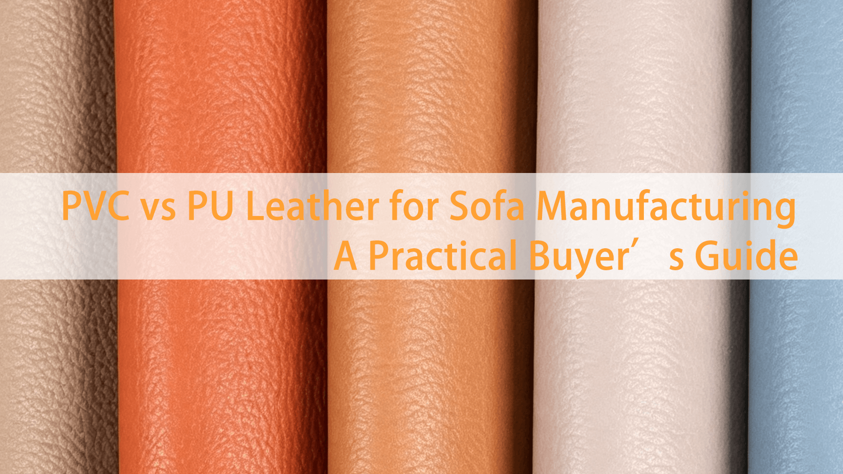 PVC vs PU leather comparison illustrating differences in durability, texture, flexibility, cost, and applications