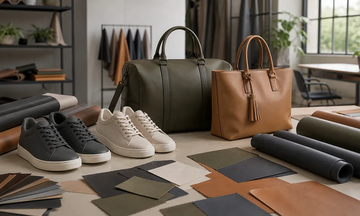 shoes, bags and accessories material samples