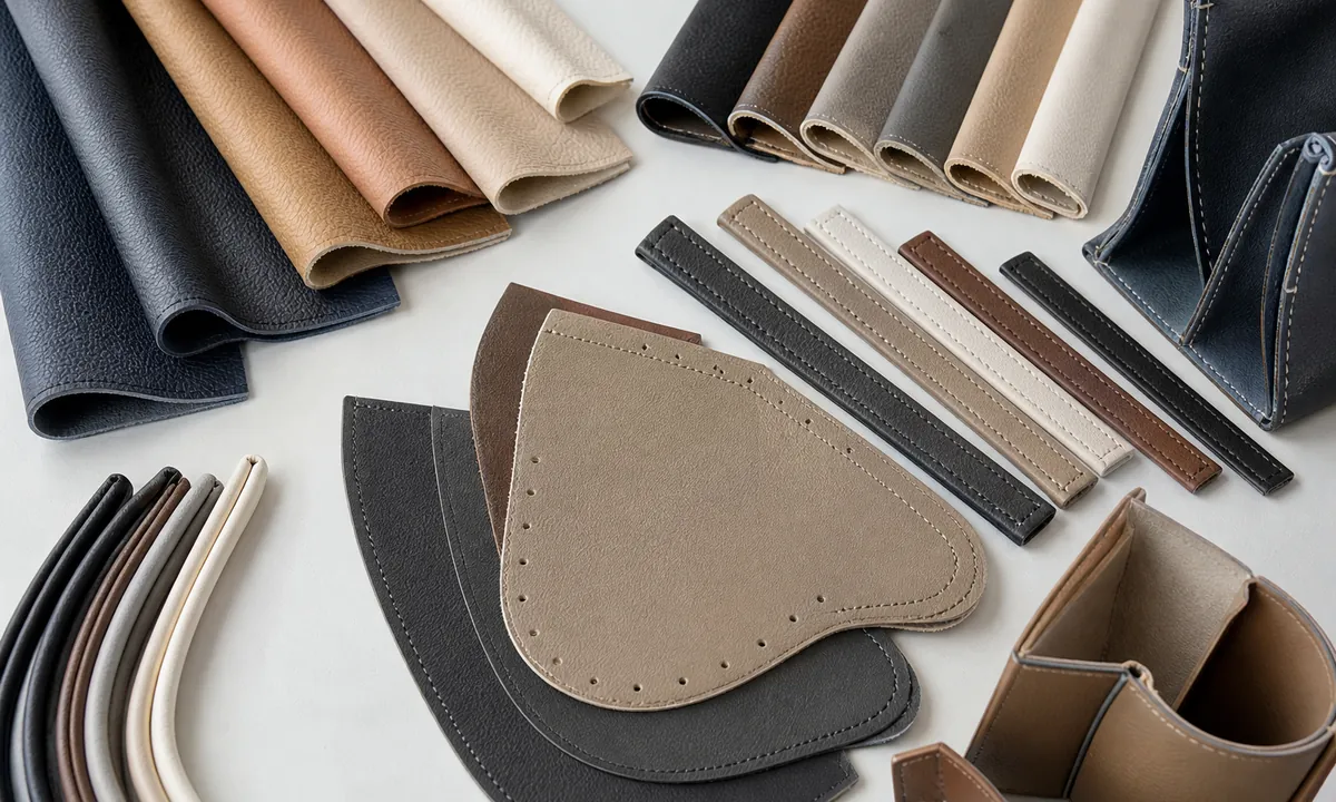 shoes, bags and accessories synthetic leather swatches