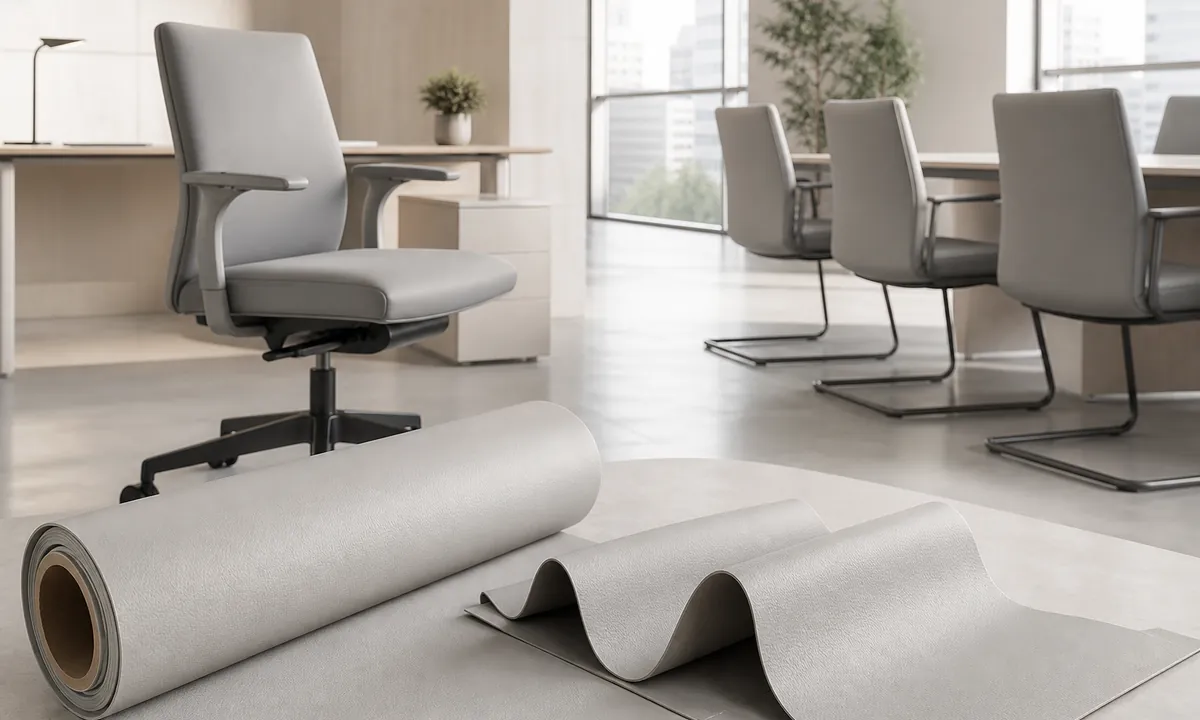 Silicone Leather for office chair and commercial seating