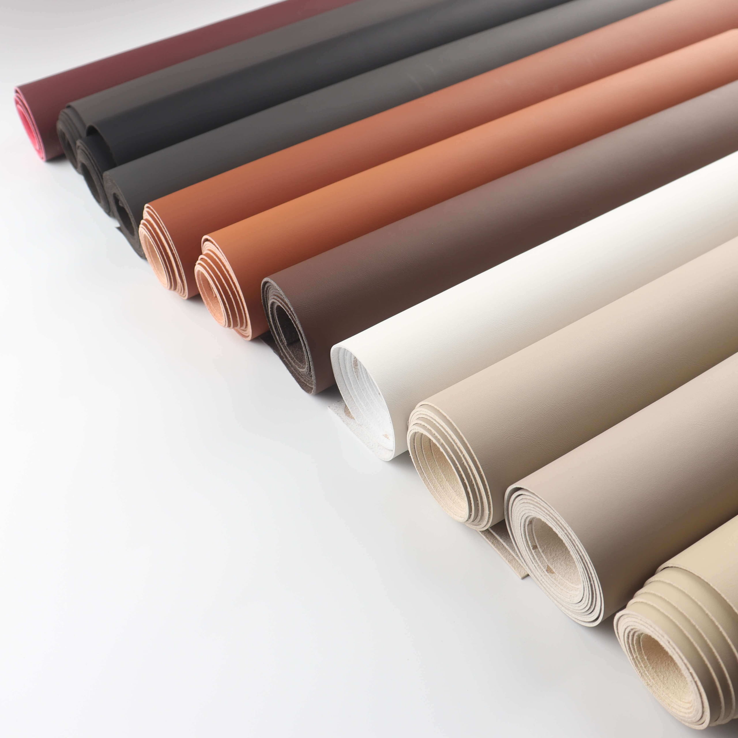 Microfiber leather product collection