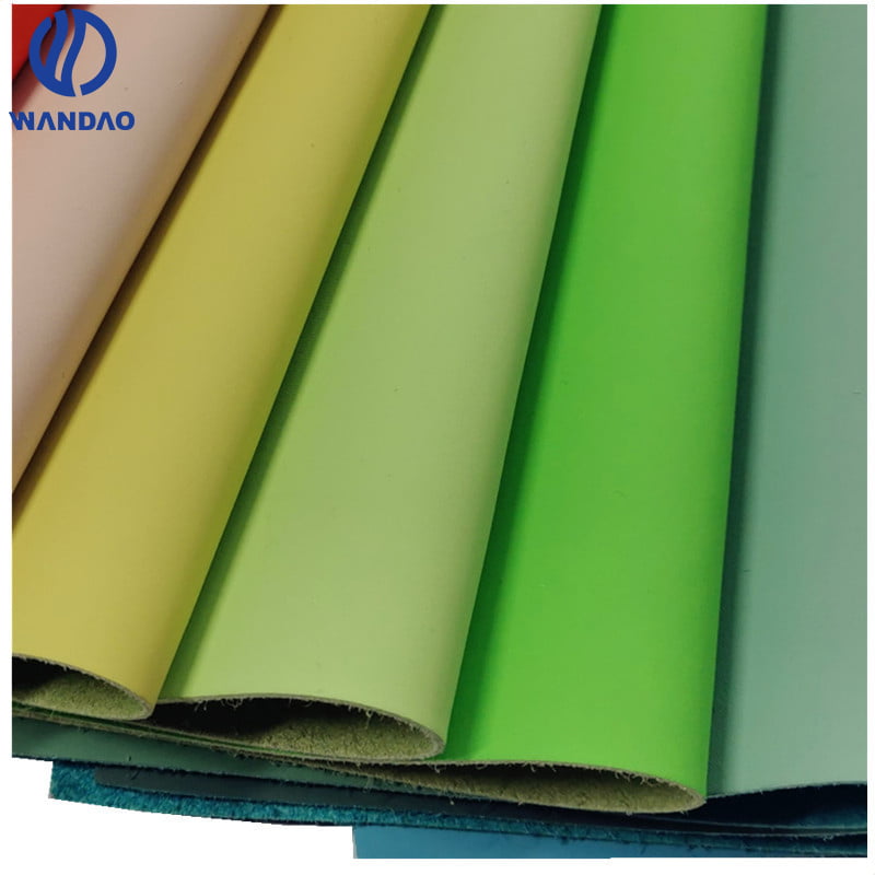 Plain textured matte microfiber leather for automotive — Essential shoe material - Wandao Leather