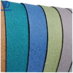 Plain textured matte microfiber leather for automotive — Essential shoe material
