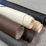 Lychee PU Leather for Office Chair Upholstery, Waterproof & Abrasion Resistant - Wandao Leather