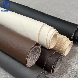Lychee PU Leather for Office Chair Upholstery, Waterproof & Abrasion Resistant