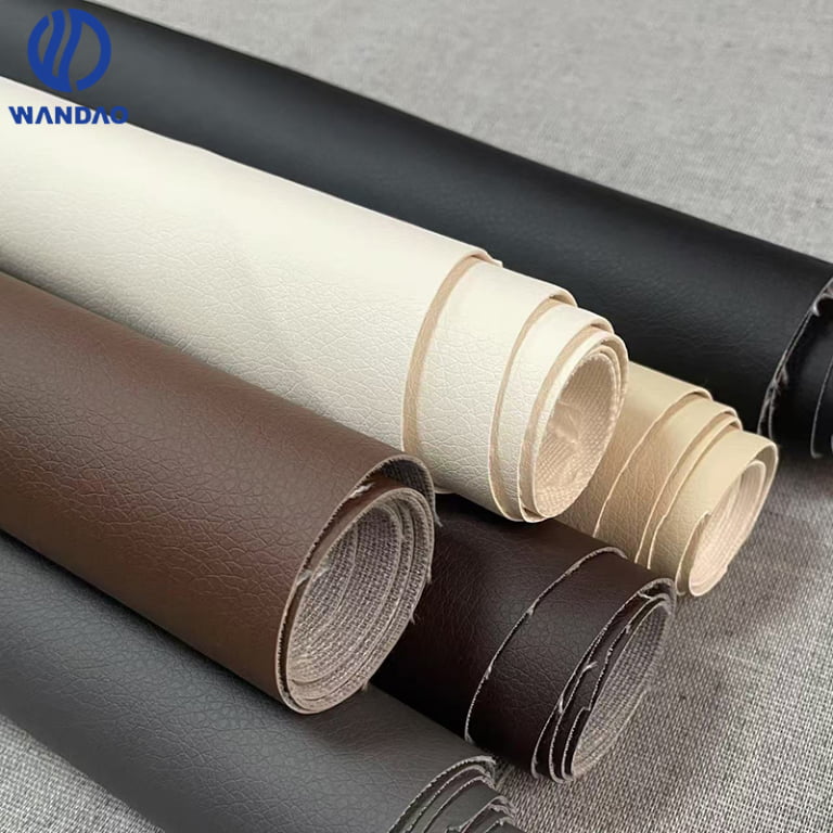Lychee PU Leather for Office Chair Upholstery, Waterproof & Abrasion Resistant