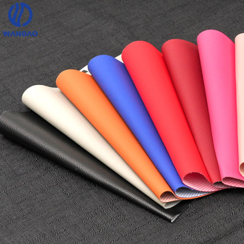Hot-sale lychee pvc leather for car foot mat-0.5mm - Wandao Leather