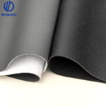 Durable Litchi grain pvc leather for car floor mats -1.8MM