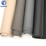 Durable Litchi grain pvc leather for car floor mats -1.8MM