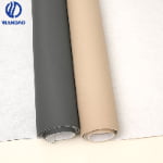 Durable Litchi grain pvc leather for car floor mats -1.8MM