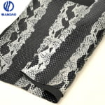 Hot sell high-gloss python pattern pvc leather for bags-0.9MM