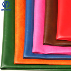 Vintage oil-wax pvc leather