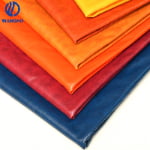 Dual-color glossy finish pvc leather for furniture-Woven backing