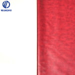 Dual-color glossy finish pvc leather for furniture-Woven backing