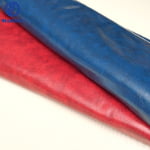 Dual-color glossy finish pvc leather for furniture-Woven backing