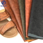 Retro double color Pu leather