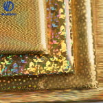 Laser-Embossed Iridescent pu leather for shoes -0.7mm