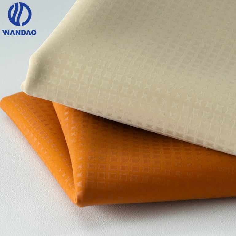Two-way Stretch Silicone Leather for Throw Pillow, Eco Pillow Cover Material