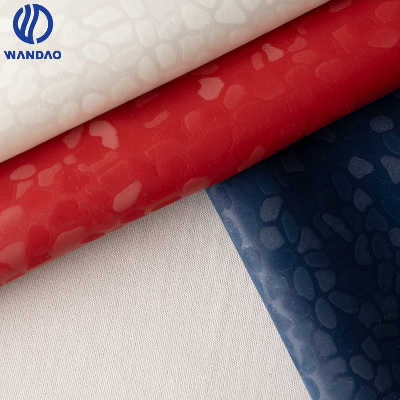 Two-way Stretch Silicone Leather For Sofa Upholstery Eco Fabric