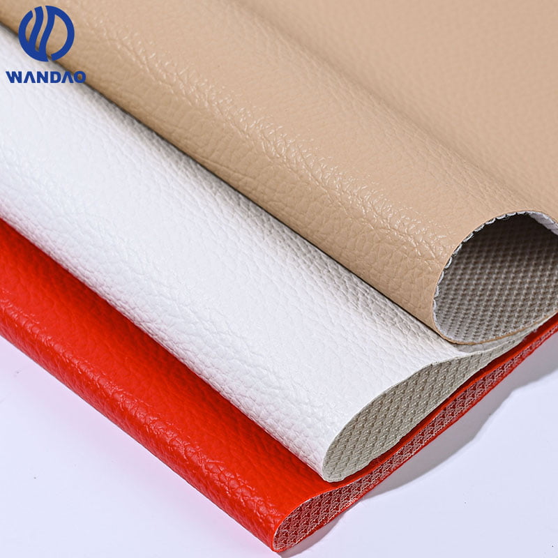 Different color pu leather for leather