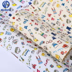 Good Quality Waterproof Oxford fabric print pvc leather for bag