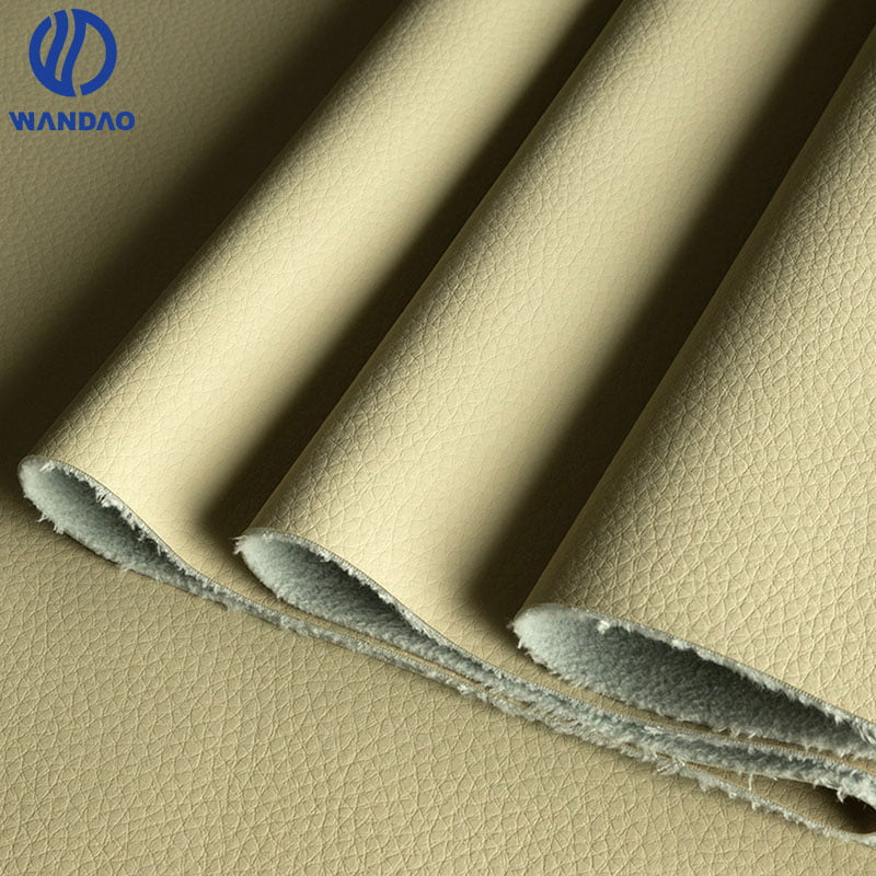 Cow Fiber Velvet Slicone Leather for furniture -1.2mm - Wandao Leather