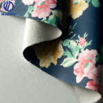Printed Faux Suede Fabric PVC Leather for Furniture, Decorative Upholstery Fabric