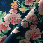Printed Faux Suede Fabric PVC Leather for Furniture, Decorative Upholstery Fabric