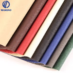 Imitation Cotton Velvet PVC leather for furniture  -1.0mm