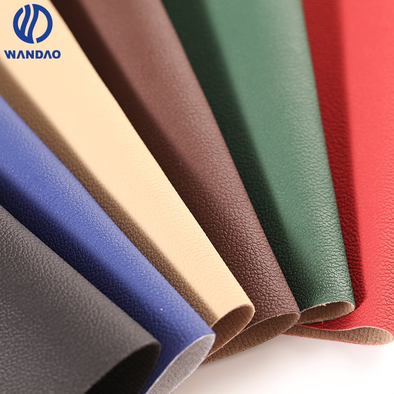 Litchi texture ovc leather for furniture 1.0