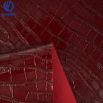 gloss crocodile pattern pvc leather for bag 1mm