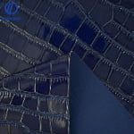 gloss crocodile pattern pvc leather for bag 1mm
