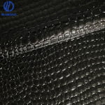 gloss crocodile pattern pvc leather for bag 1mm