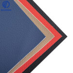 Litchi pattern microfiber leather for automotive-1.2mm