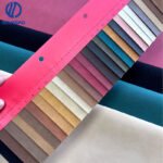 Suede-finish nubuck microfiber leather for bags-Fashionable Design