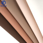 0.6mm Waterproof sheep skin microfiber leather for bag