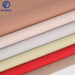 0.6mm Waterproof sheep skin microfiber leather for bag