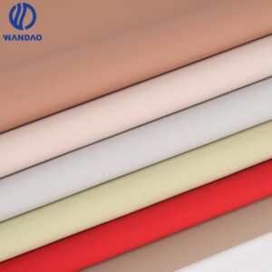 0.6mm Waterproof sheep skin microfiber leather for bag