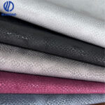Retro snakeskin pattern microfiber leather for bags