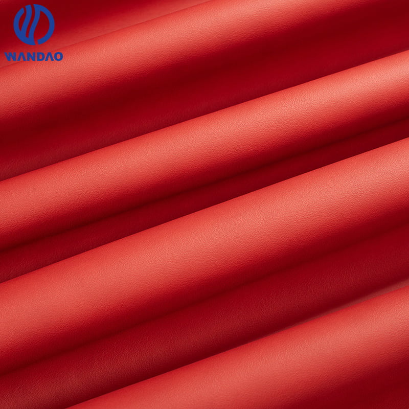 In stock Nappa patterns microfiber leather for automotive-1.3mm - Wandao Leather